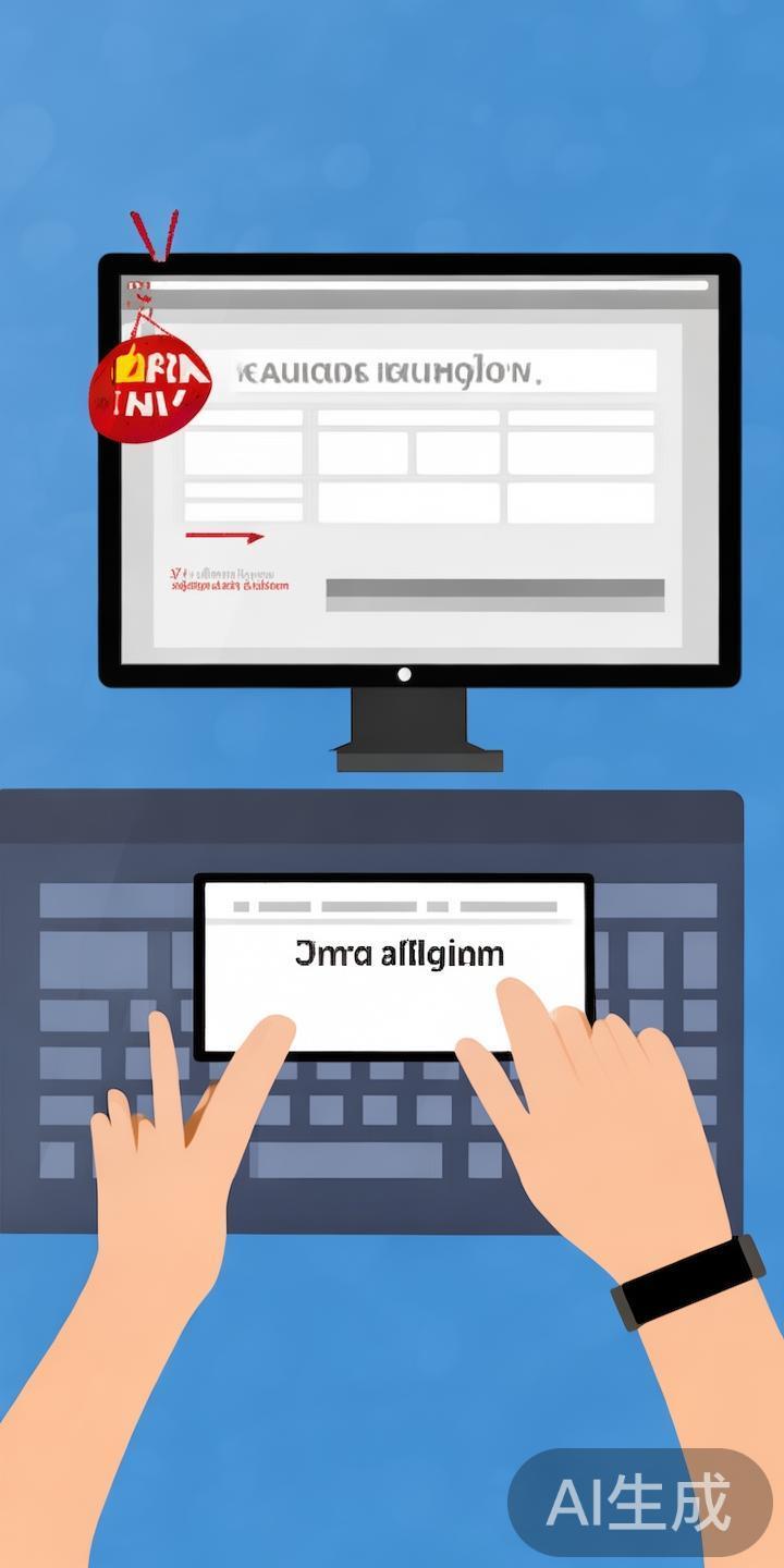 不要在非官方网站或陌生链接中输入个人信息。一些钓鱼